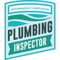 The logo for interstate certified plumbing inspector.