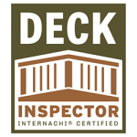 Deck inspector internach certified.